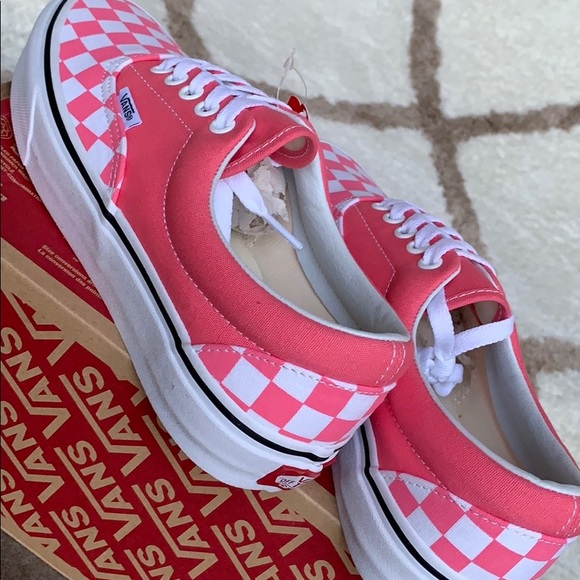 Vans Era Checkerboard Strawberry WMNS - Picture 7 of 16